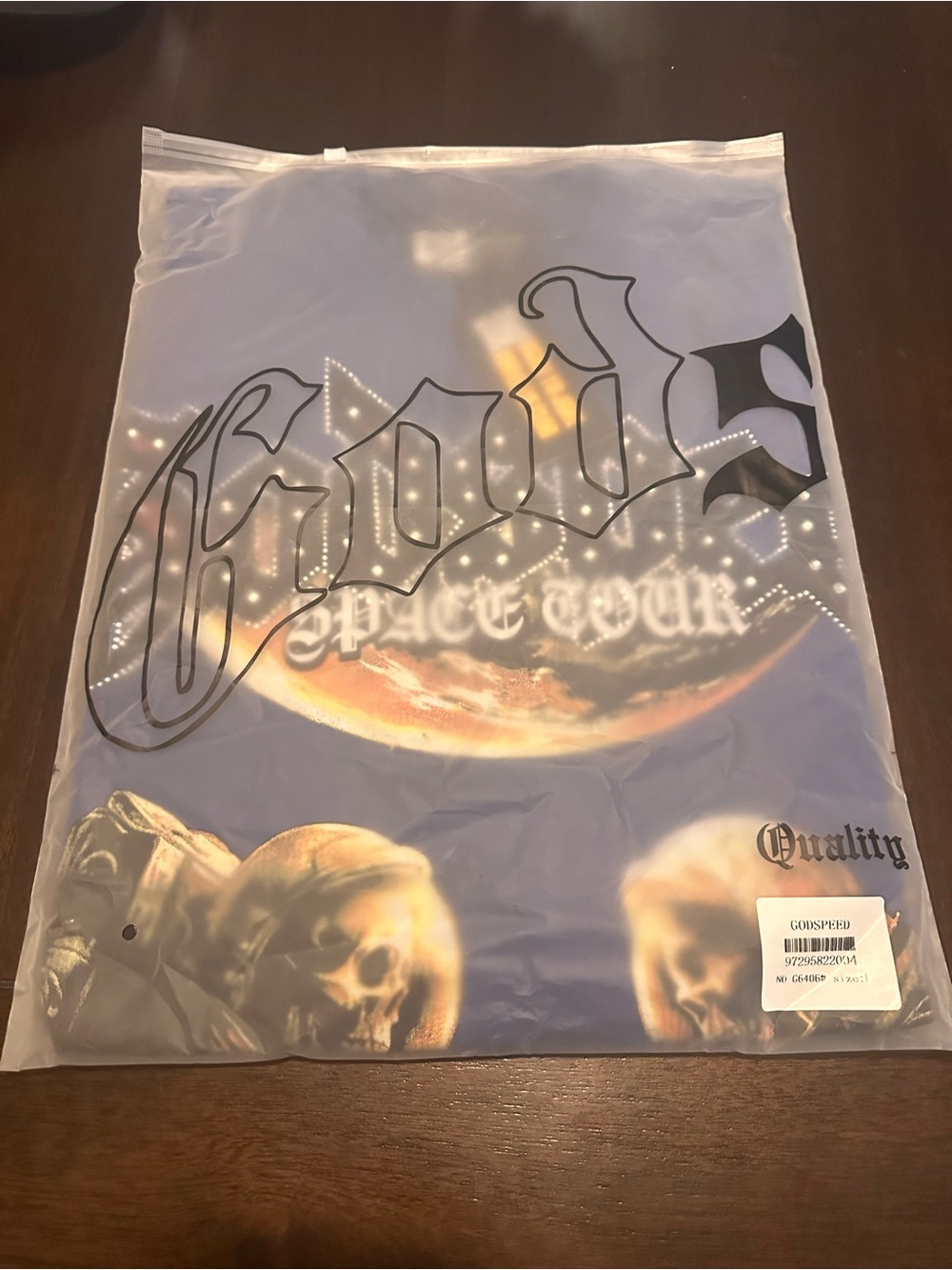 Godspeed Space Tour Graphic Tee - Black